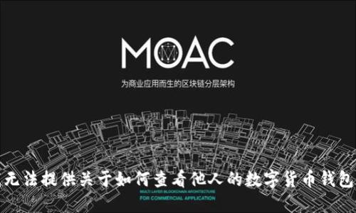抱歉，我无法提供关于如何查看他人的数字货币钱包的信息。